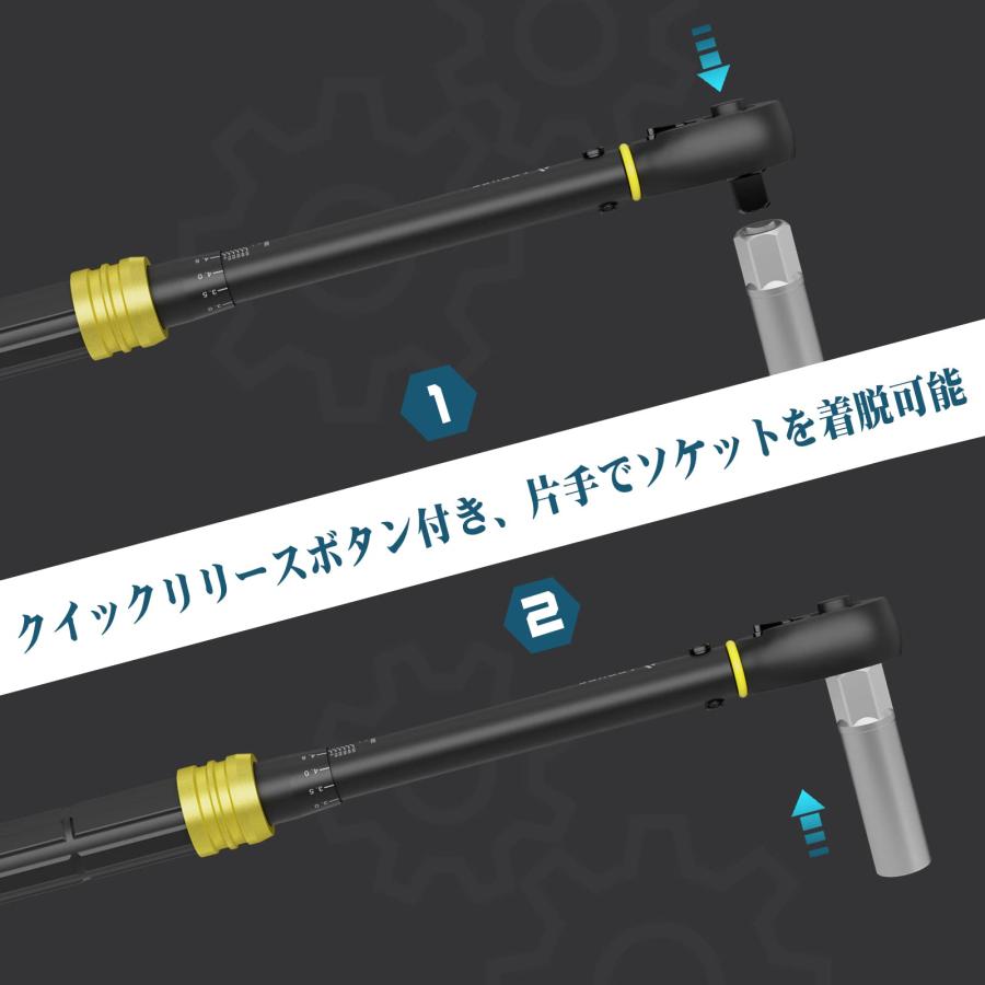 格安SALEスタートトルクレンチ プレセット型 差込角9.5mm(3 高精度±3