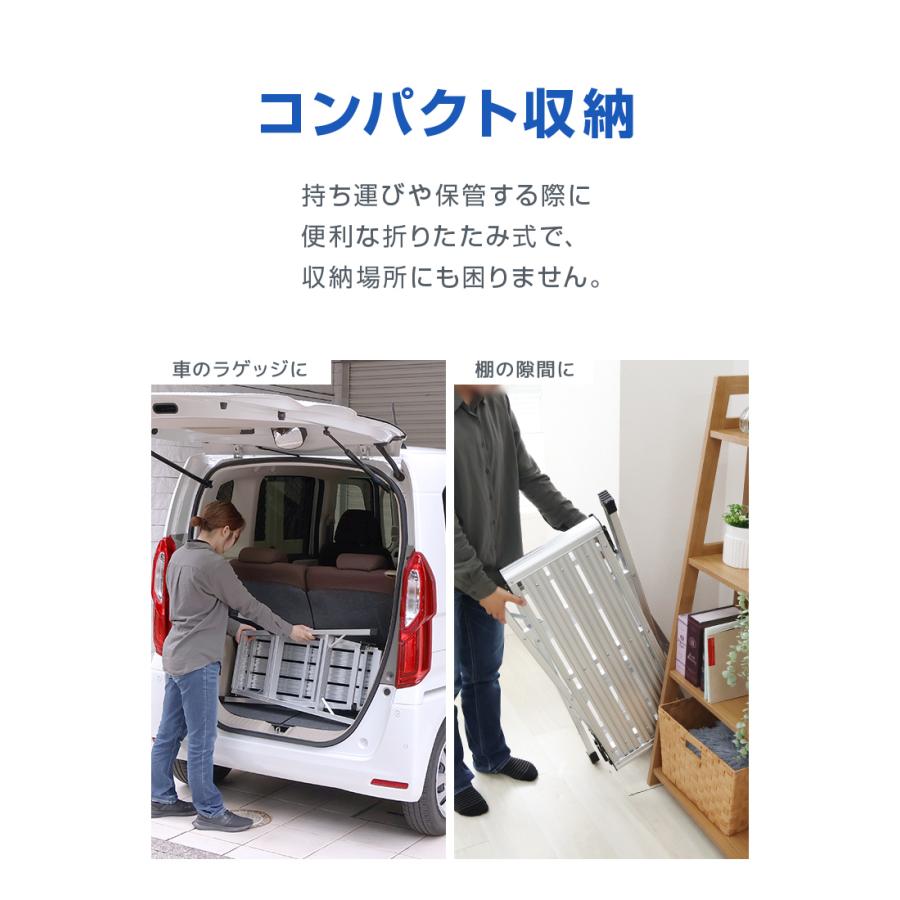 WEIMALL（ウェイモール） 脚立 足場台 アルミ 作業台 引っ越し 踏み台