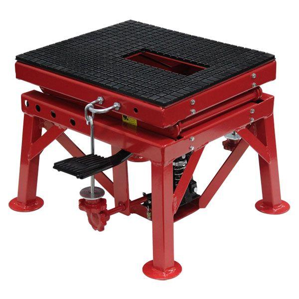 バイクジャッキ 足踏みペダル式 油圧駆動バイクリフト バイクスタンド 136kg |  | 03