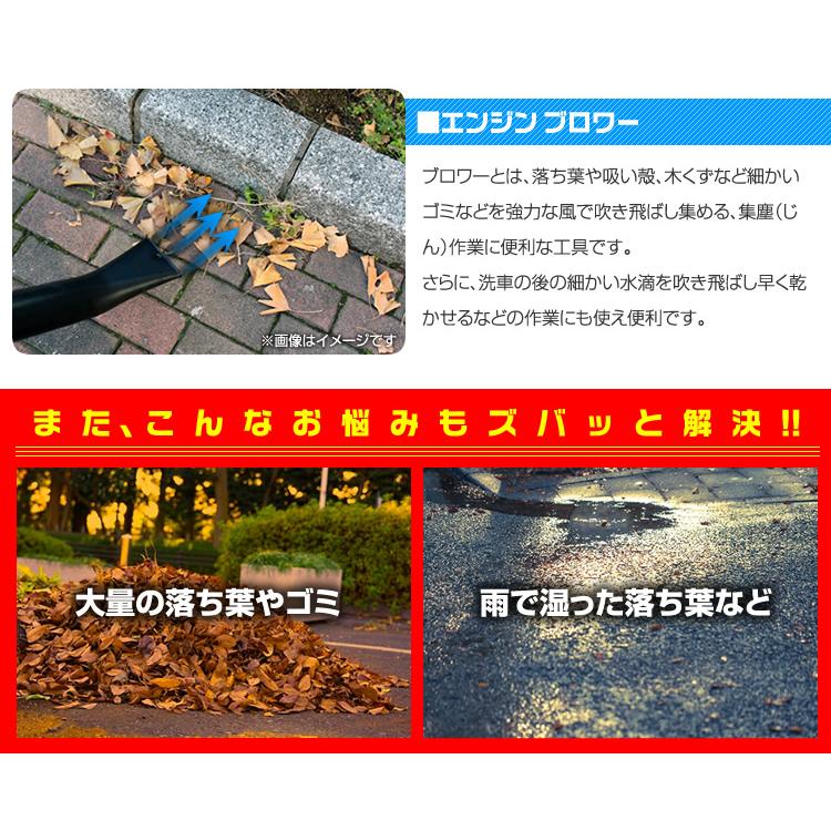 送風機。風の力で埃やゴミ、落ち葉などを吹き飛ばすことが出来、効率良く清掃にも。 Amazon.co.jp: エンジンブロワー 落ち葉バキューム リーフブロワ