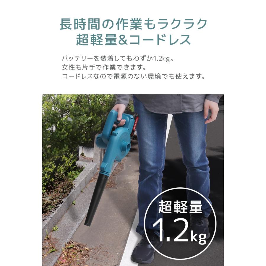 WEIMALL ブロワー 充電式 バキューム 充電式ブロワー 集塵機 送風 小型