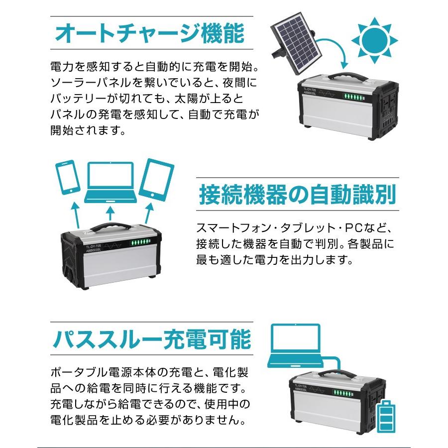 ポータブル電源 大容量 正弦波 車中泊 mah 500wh ミニ発電機 ポータブルコンセント 防災 アウトドア キャンプ 災害 家庭用 Abb003sl Weimall 通販 Yahoo ショッピング