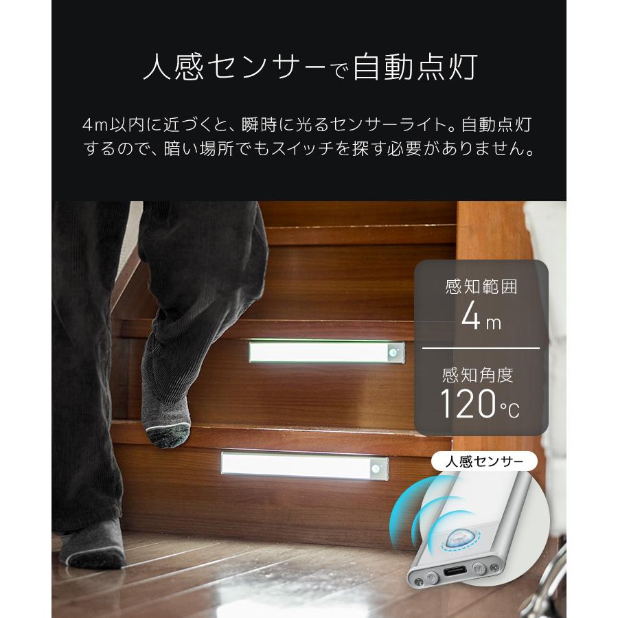 WEIMALL センサーライト 人感センサーライト 充電式 LED ライト WEIMALL センサーライト 人感センサーライト 充電式 LED ライト