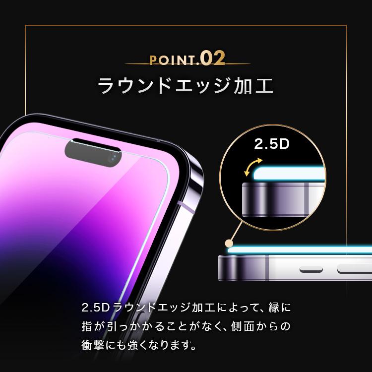 iPhone 保護フィルム ガラスフィルム  特殊コーティング加工 透過率98% キズに強い iPhone11ProMax iPhone11 Pro iPhoneXR XS X XSMax 飛散防止｜weimall｜16