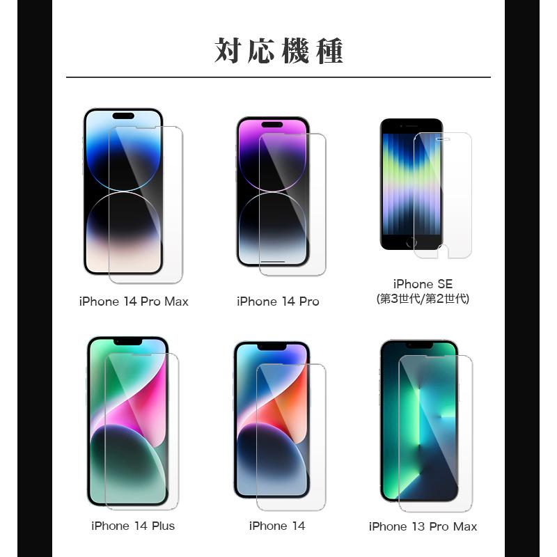 WEIMALL iPhone 保護フィルム ガラスフィルム 特殊コーティング