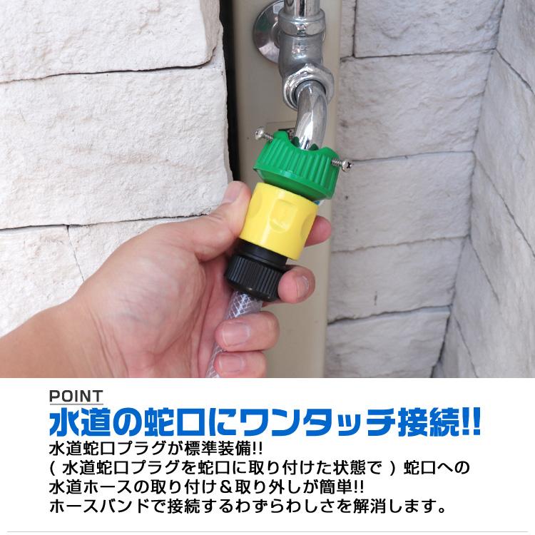 WEIMALL 高圧洗浄機 小型 5.5kg 家庭用 9点セット 洗車 車