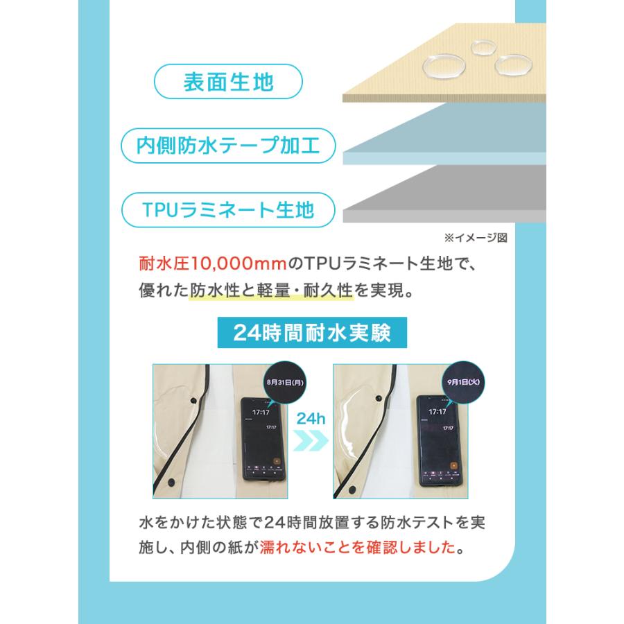 レインコート 自転車 リュック レディース レインポンチョ メンズ カッパ 中学生 おしゃれ ロング 自転車用レインコート バイク 軽量 雨具 通学 防水 撥水 | WEIMALL | 11