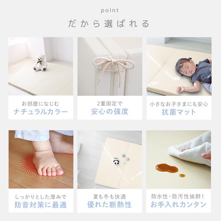 WEIMALL（ウェイモール） ベビーサークル 6WAY プレイマット ベビー