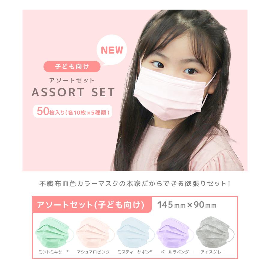 WEIMALL（ウェイモール） 血色マスク 子供用 CanCamで紹介 3サイズ展開