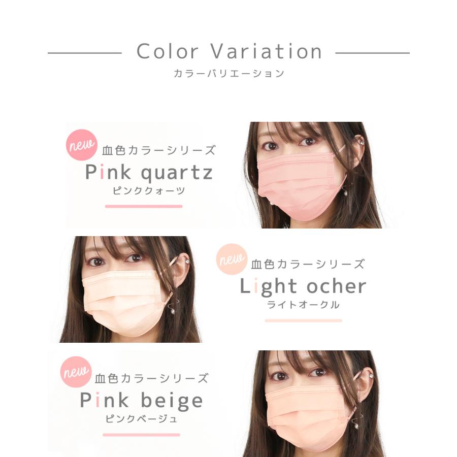 オフクーポン 血色マスク 3サイズ Zipで紹介 元祖 血色カラー 不織布 カラーマスク 両面同色 女性 子供 小さめ 10枚ずつ個包装 ライラックアッシュ Bwm8 Weimall 通販 Yahoo ショッピング