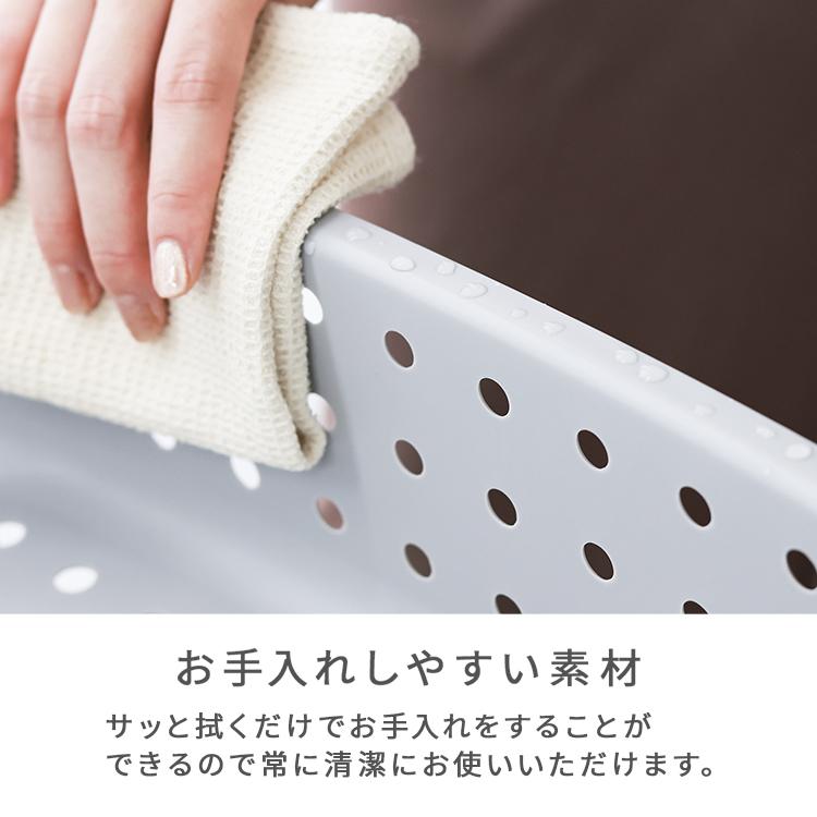 WEIMALL ランドリーバスケット 2段 洗濯カゴ ランドリーワゴン