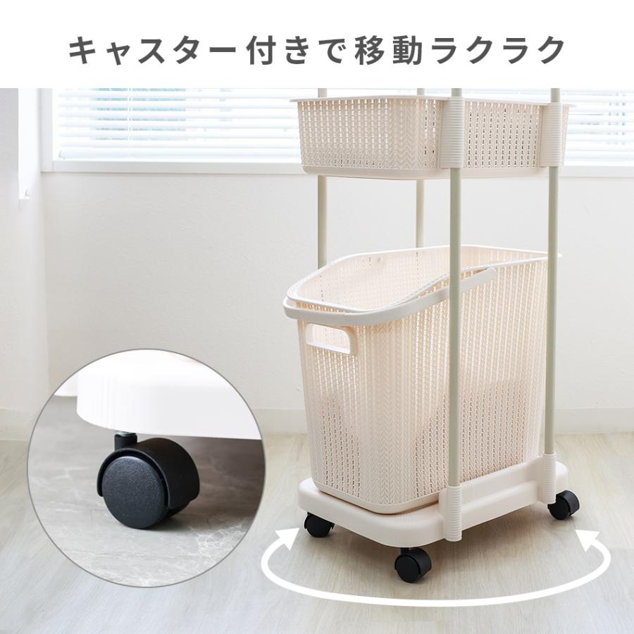 レトロ　ラタン　キャスター付き　脱衣かご　ラック　カゴ　バスケット　ランドリー 楽天市場】脱衣かご 籐（ランドリーボックス・バスケット｜収納