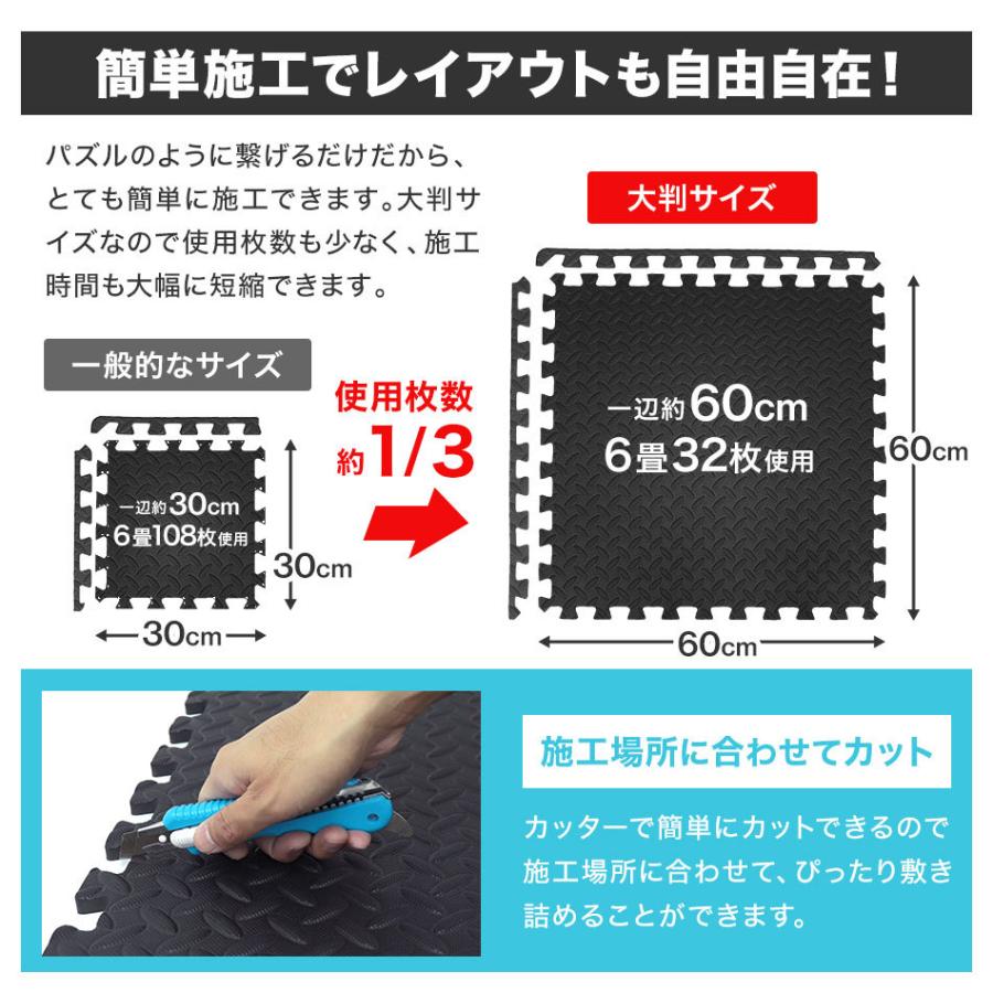 WEIMALL トレーニングマット 大判 60cm 16枚 約3畳 20mm 厚さ2cm WEIMALL トレーニングマット 大判 60cm 16枚 約3畳 20mm 厚さ2cm