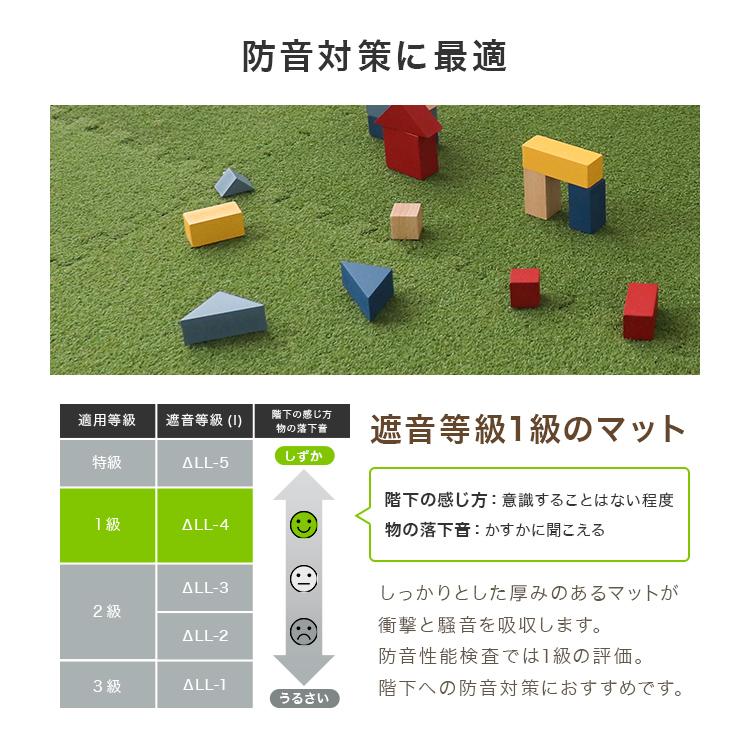 ジョイントマット 大判 12畳 厚手 60cm 64枚 芝生 芝 防音 防水 床 プレイマット クッションマット パズルマット フロアマット ベビー 子供 犬 ペット | WEIMALL | 11