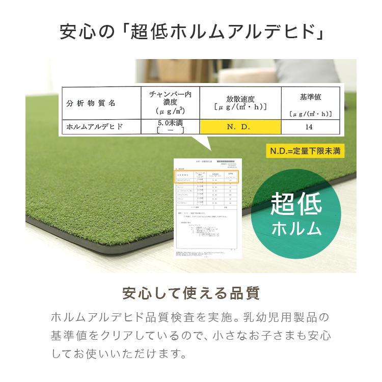 ジョイントマット 大判 6畳 厚手 60cm 32枚 芝生 芝 防音 防水 床 プレイマット クッションマット パズルマット フロアマット ベビー 子供 犬 ペット | WEIMALL | 12