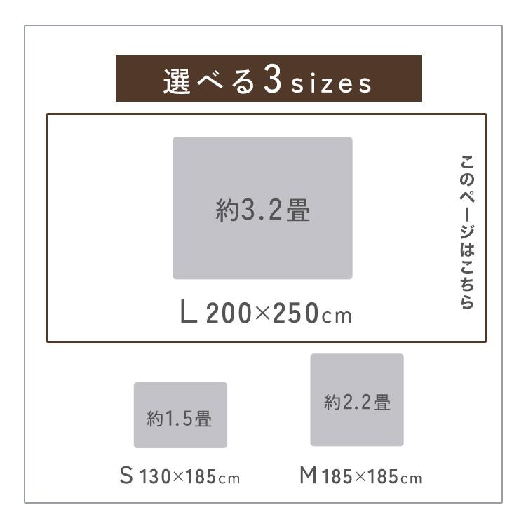 ラグ カーペット 低反発ラグマット 洗える 3畳 200x250cm 厚手23mm 極厚 おしゃれ 抗菌 防ダニ 滑り止め付き 絨毯 オールシーズン 夏 秋 冬 北欧 | WEIMALL | 09