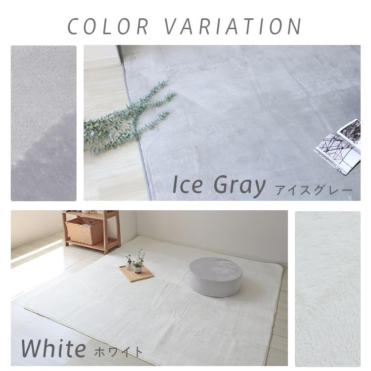 極厚　低反発ラグマット　XL グレー　大判　新品未使用 ラグ カーペット 厚手 低反発 ラグマット 2畳 185×185 極厚23mm