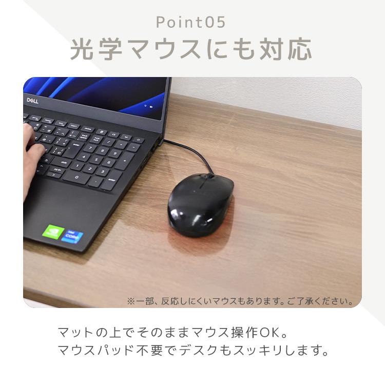 デスクマット 透明 学習机 選べる10サイズ 80×40 クリアマット 厚さ2mm 光学マウス対応 抗菌 防カビ 防水 デスク 下敷き オフィス テーブルマット 傷防止 | WEIMALL | 10