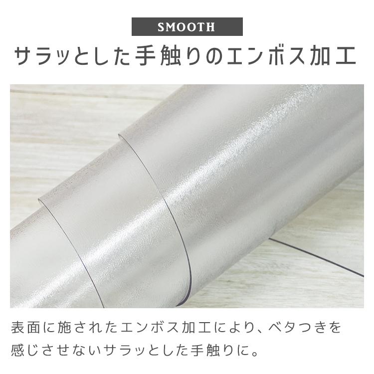 冷蔵庫マット 透明 下敷きマット クリア 70×75cm 62×13cm S M L  傷防止マット 床保護 防カビ 防水 撥水 PVC クリアマット 冷蔵庫用 | WEIMALL | 09