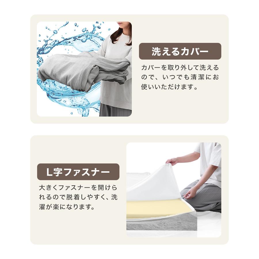 WEIMALL（ウェイモール） マットレストッパー セミダブル 低反発