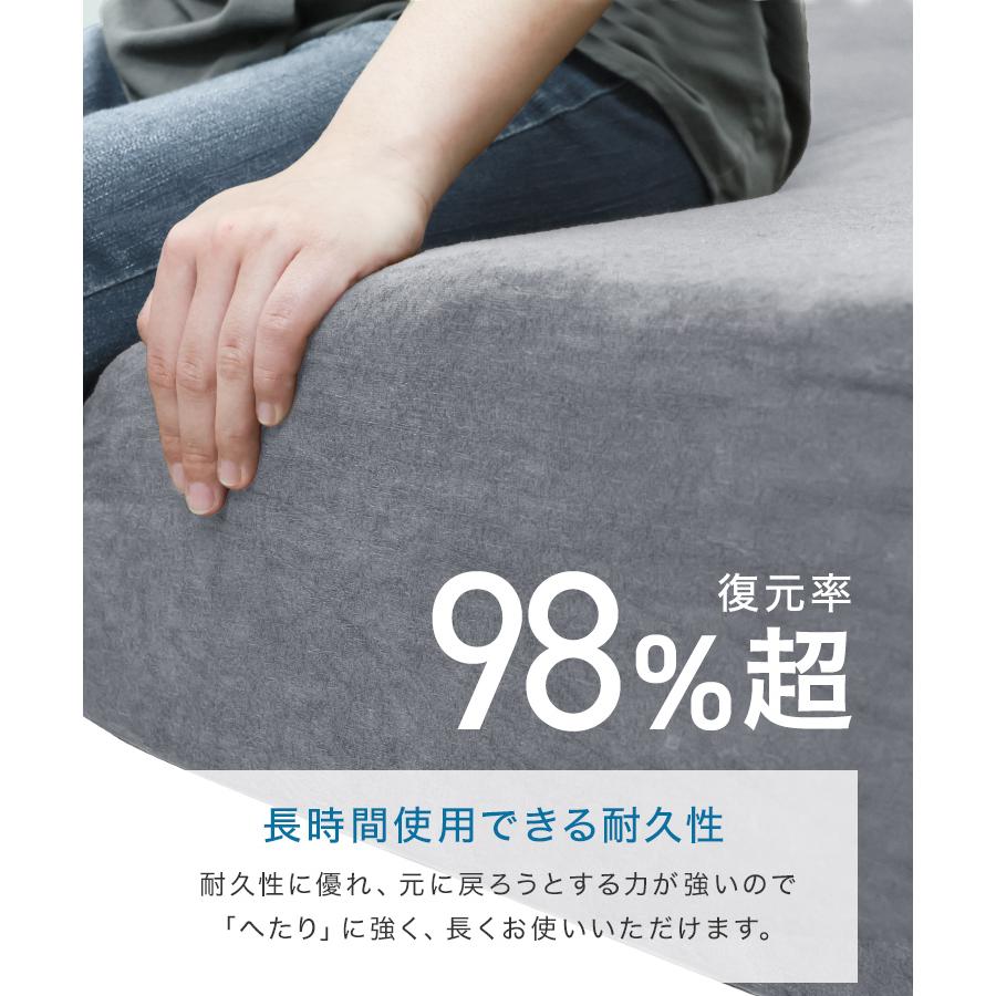 マットレス シングル 三つ折り 極厚20cm 高反発 カバー付き 腰痛対策 ベッド ベッドマットレス ノンスプリングマットレス  マットレストッパー WEIMALL | WEIMALL | 15