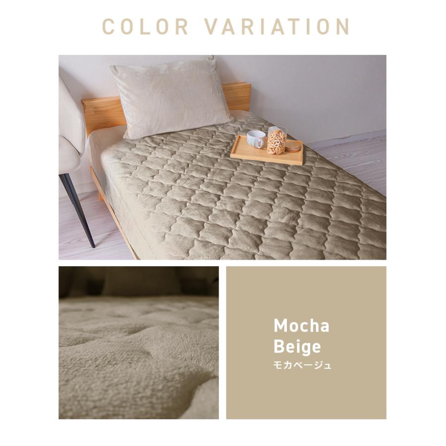 ボックスシーツ ベッドパッド 一体型 シングル 冬用  暖かい 敷きパッド あったか シーツ マットレスカバー ベッドカバー フランネル 洗える 抗菌防臭 | WEIMALL | 19