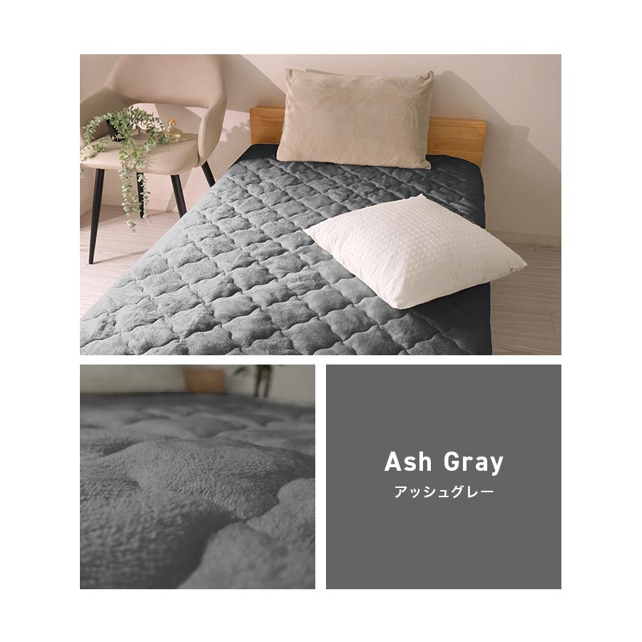 ボックスシーツ ベッドパッド 一体型 セミダブル 冬用  暖かい 敷きパッド あったか シーツ マットレスカバー ベッドカバー フランネル 洗える 抗菌防臭 | WEIMALL | 22