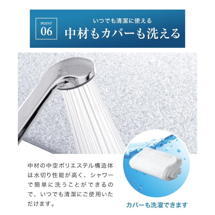 WEIMALL（ウェイモール） マットレス 高反発 ダブル 三つ折り 厚さ5cm