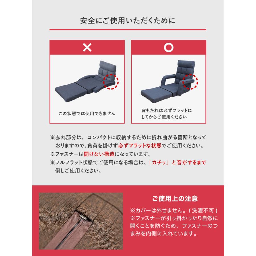 WEIMALL（ウェイモール） 座椅子 1人掛け 腰痛対策 肘掛付き