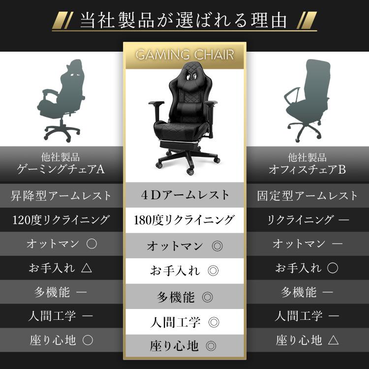 WEIMALL ゲーミングチェア オフィスチェア リクライニング WEIMALL ゲーミングチェア オフィスチェア リクライニング