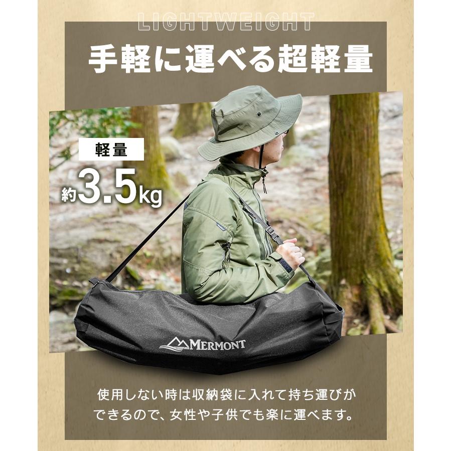 コット フォールディングコット キャンプ ベッド ワイド 折りたたみベッド コンパクト 折り畳み 簡易ベッド 軽量 アウトドア | WEIMALL | 15