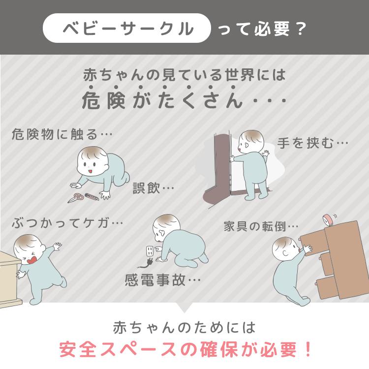 ベビーサークル 折りたたみ 10枚セット 赤ちゃん ベビーゲード フェンス キッズサークル 置くだけ 扉付き おもちゃ付き ドアロック ガード こども 子供 | WEIMALL | 15