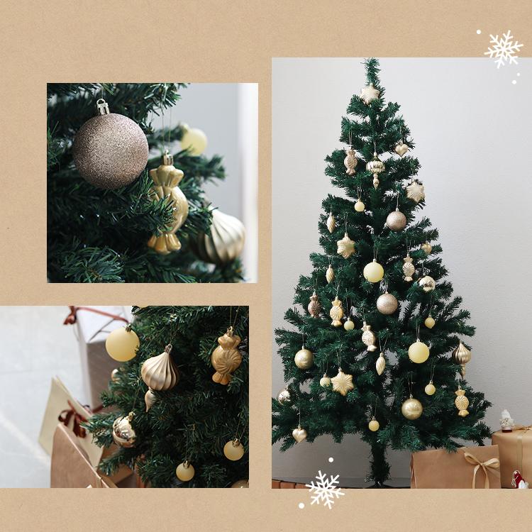 【元値の半額以下】180cm クリスマスツリー(別でオーナメント出品中) WEIMALL（ウェイモール） クリスマスツリー 180cm オーナメント 96個