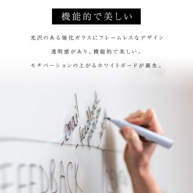 WEIMALL ホワイトボード ガラス ガラスボード 80×50 壁掛け WEIMALL ホワイトボード ガラス ガラスボード 80×50 壁掛け