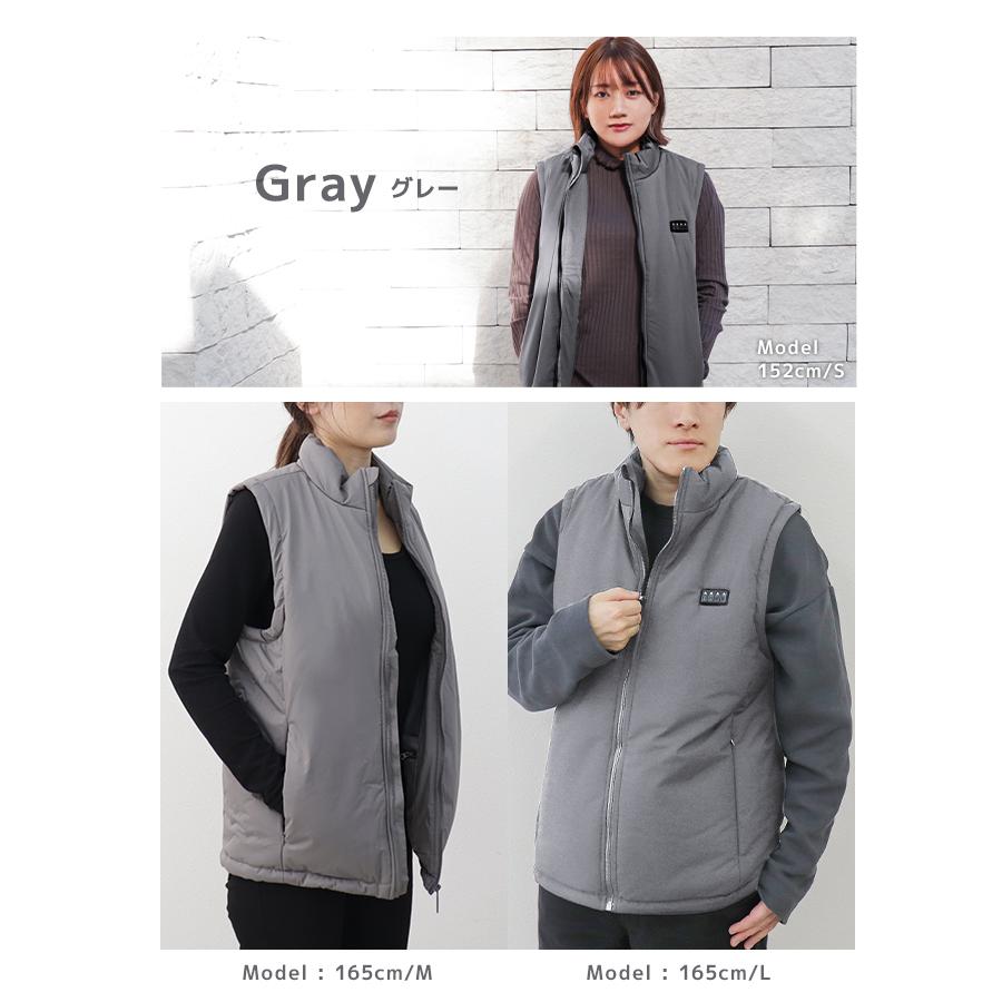 電熱ベスト 電熱ジャケット 21エリア発熱 MAX50℃ ヒーターベスト 3段階温度調整 軽量 洗える 撥水 防寒着 USB ヒートベスト 作業着  男女兼用 冬 WEIMALL | WEIMALL | 20