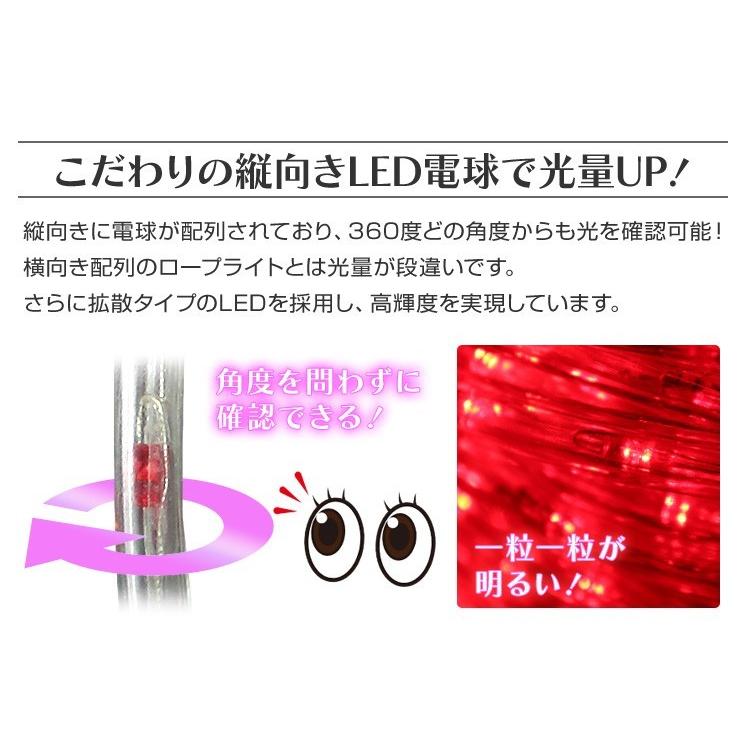 WEIMALL LED ロープライト イルミネーション 50m 屋外用 防水 WEIMALL LED ロープライト イルミネーション 50m 屋外用 防水