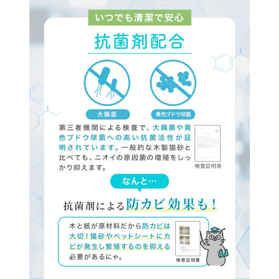 新発売限定価格 猫砂 システムトイレ用 4L×5袋 崩れにくい 消臭 抗菌 日本製 飛び散りにくい 飛び散らない 国産 脱臭 におわない 飛び散り防止 匂わない | WEIMALL | 10