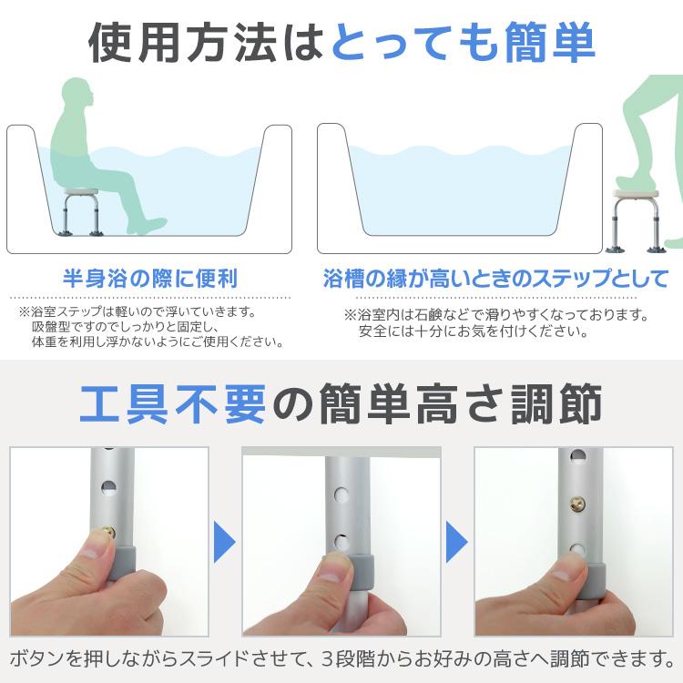 サンデル エルゴステップ 介護 浴室等 働きやすい環境を提供する製品