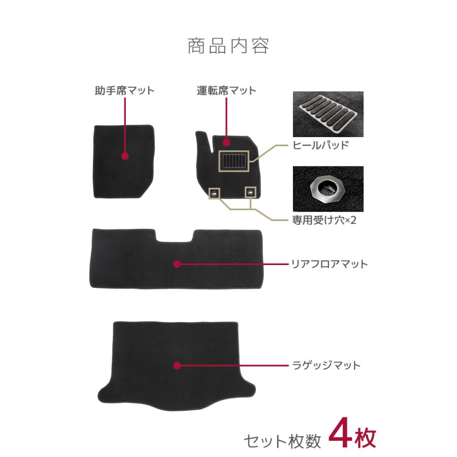 フロアマット ホンダ FIT フィット カーママット 車内用マット