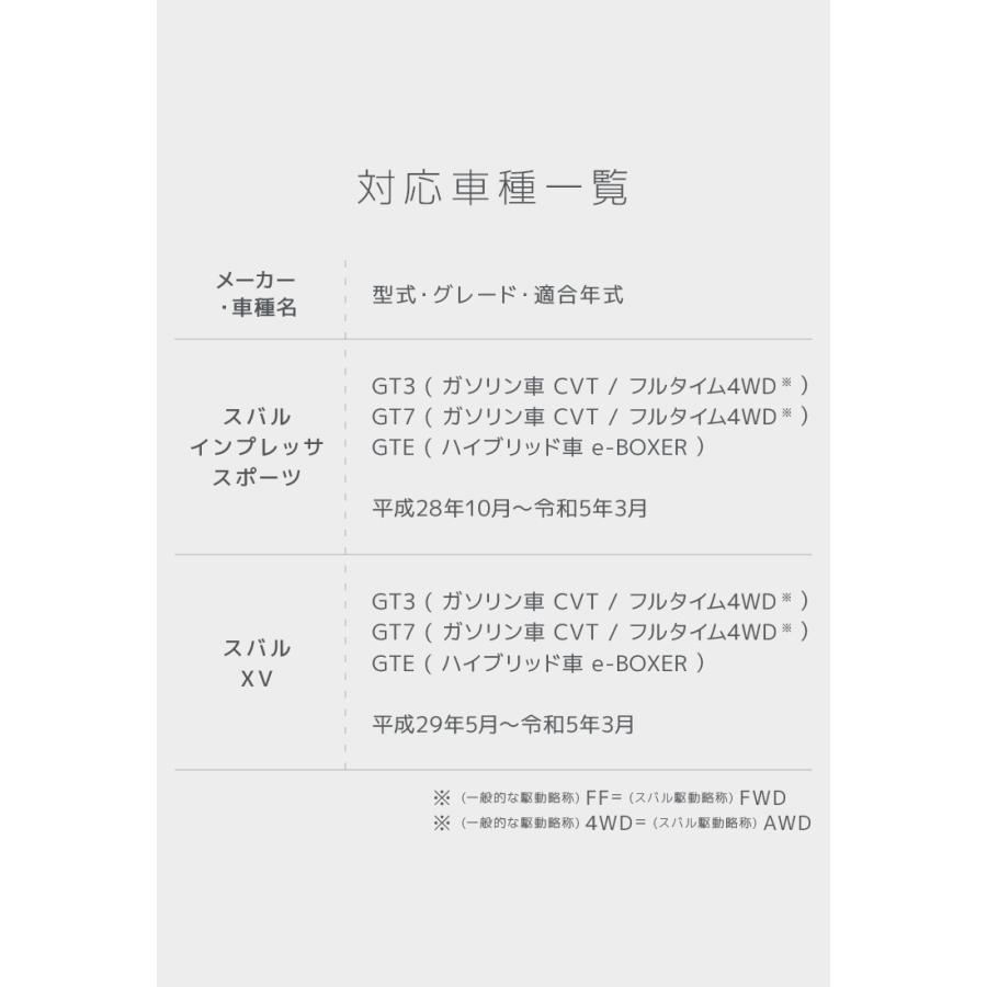 フロアマット 自動車用 スバル XV インプレッサスポーツ 専用設計 カーマット トランクマット 4Pセット ハイブリット車 対応 車用マット 洗える 車 マット |  | 11