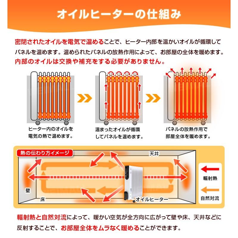 Weimall オイルヒーター 9枚 省エネオイルヒーター 静音 暖房 ストーブ 6畳 8畳 対応 安全 暖房器具 3段階切替式 Nbc002 Weimall 通販 Yahoo ショッピング