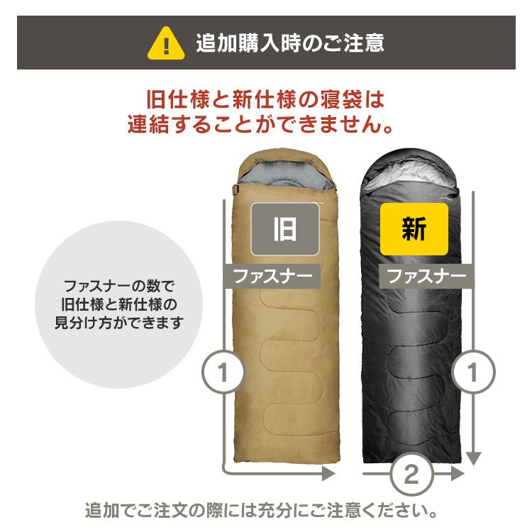 寝袋 冬用 最強 シュラフ コンパクト 封筒型 キャンプ用品 洗える 190T 連結可能 ねぶくろ アウトドア オールシーズン 防災グッズ 車中泊 暖かい 登山 | MERMONT | 27
