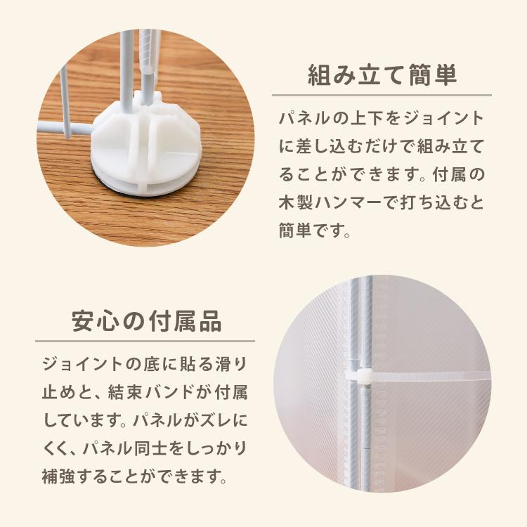 WEIMALL（ウェイモール） ペットフェンス 犬用 ペットサークル ドア