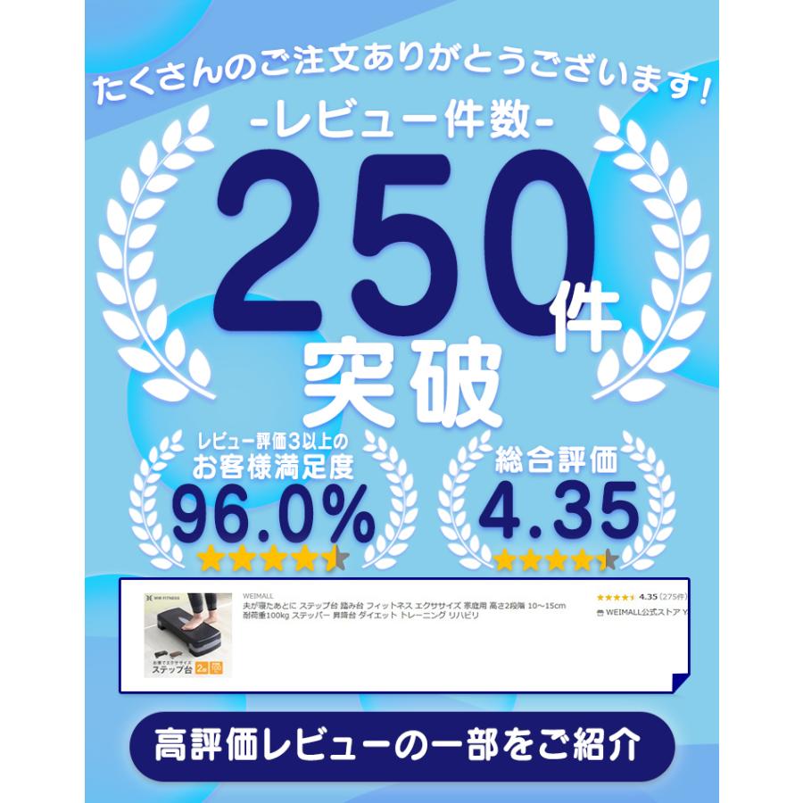 WEIMALL（ウェイモール） 踏み台昇降 ステップ台 ステッパー