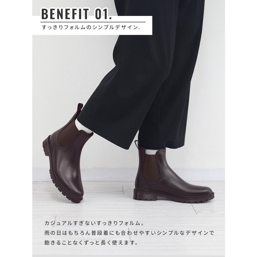 WEIMALL（ウェイモール） レインシューズ レディース ショートブーツ
