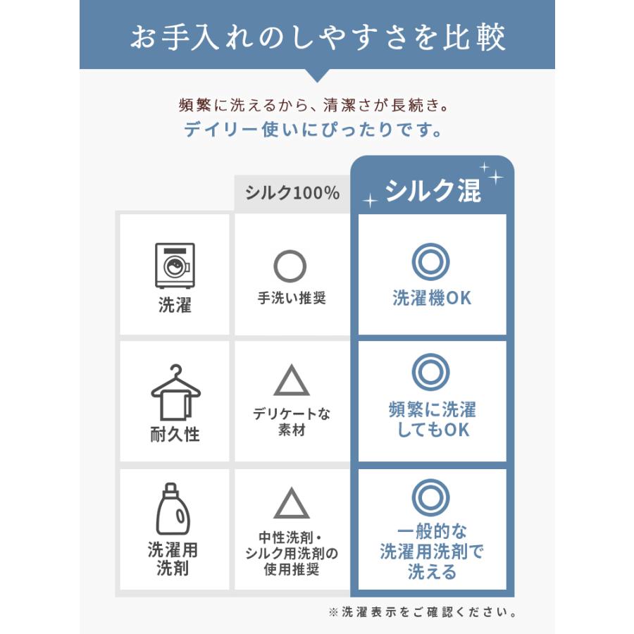 シルク枕カバー 2枚セット 洗える 封筒式 美髪 保湿 ヘアケア対応 まくらカバー 40×60 45×65 50×75cm | WEIMALL | 21