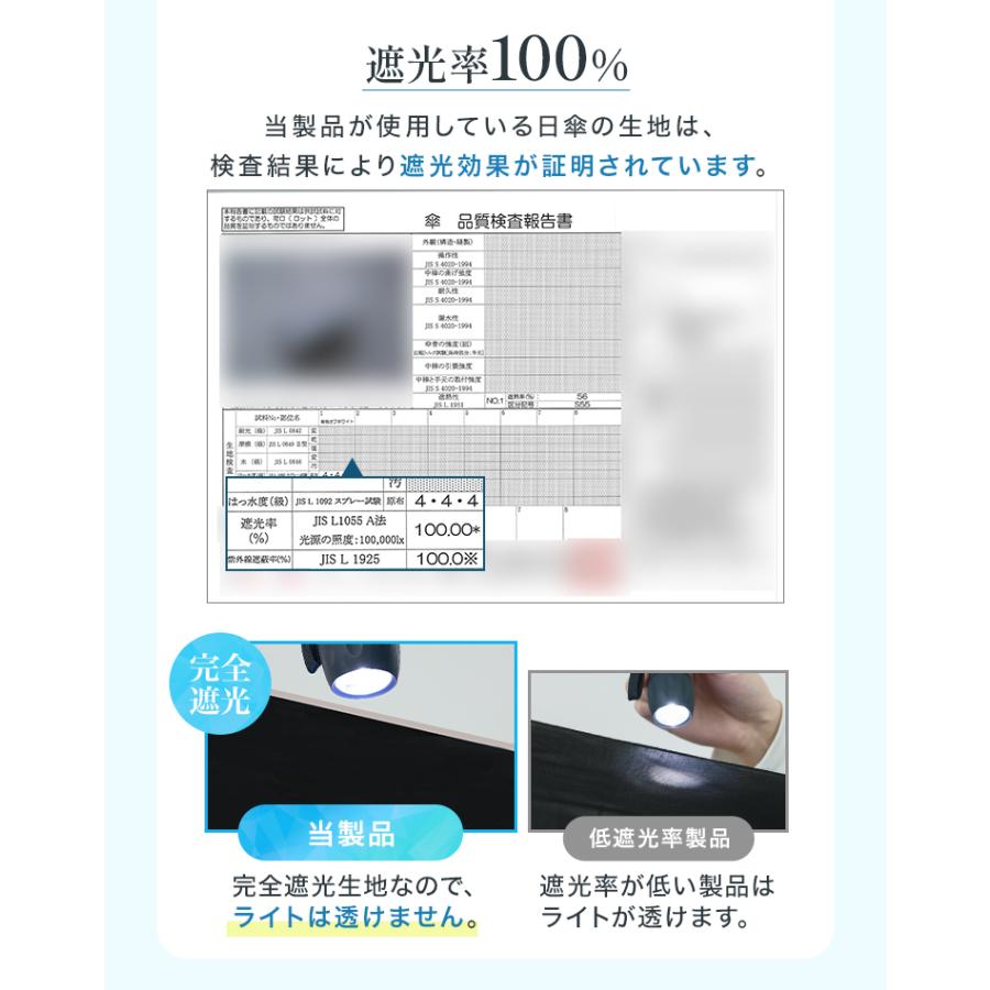 日傘 完全遮光 折りたたみ 軽量 晴雨兼用 UVカット自動開閉 ワンタッチ 6本骨 折り畳み傘 レディース 雨傘 日焼け対策 紫外線対策 メンズ おしゃれ | WEIMALL | 10