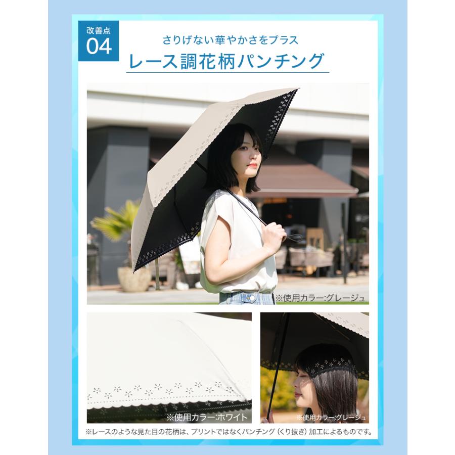 日傘 完全遮光 折りたたみ 軽量 晴雨兼用 UVカット自動開閉 ワンタッチ 6本骨 折り畳み傘 レディース 雨傘 日焼け対策 紫外線対策 メンズ おしゃれ | WEIMALL | 08