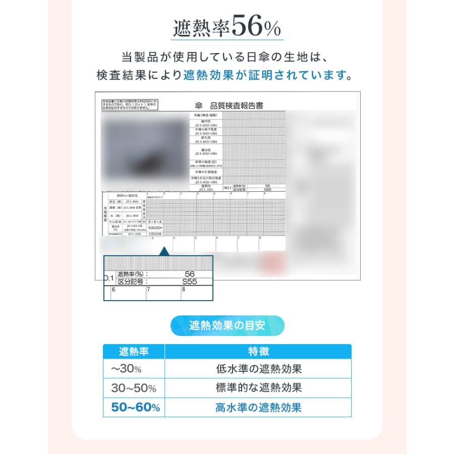 日傘 完全遮光 折りたたみ 軽量 晴雨兼用 UVカット自動開閉 ワンタッチ 6本骨 折り畳み傘 レディース 雨傘 日焼け対策 紫外線対策 メンズ おしゃれ | WEIMALL | 14