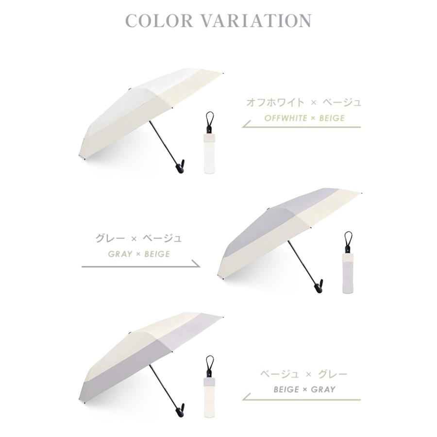 完全遮光 日傘 折りたたみ 形状記憶 5秒でたためる 放射冷却 -18℃体感 UVカット率100％ 晴雨兼用 自動開閉 超軽量 レディース | WEIMALL | 19